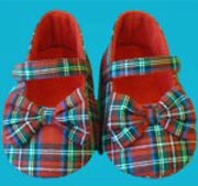 Tartan Baby Shoes