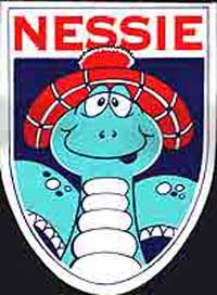 Nessie Car Sticker