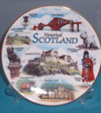Historical Scotland Plate