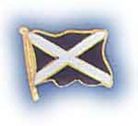 St Andrews Flag Lapel Badge 