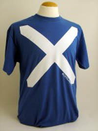  Scottish Saltire T-Shirt (Adult sizes)