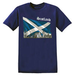 Scotland Flag T Shirt