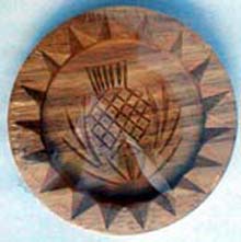 Shortbread Mould (made from beechwood)