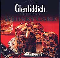 Single Malt Glenfiddich Highland Whisky Cake